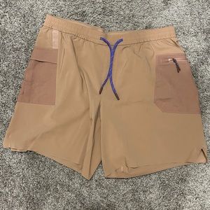 Lululemon Men’s Water Repellent Hiking Shorts 8”